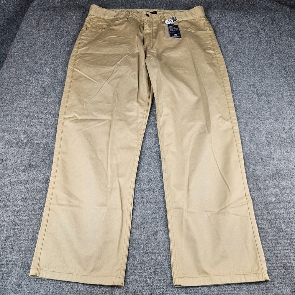 Bocomal FR Flame Resistant Work Pants Khaki CAT 2 NFPA 2112 Mens 40x30 New